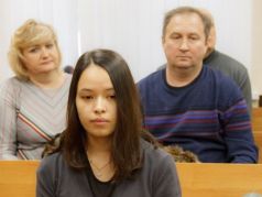Алина Юмашева в суде. Фото: Арина Южная / Радио свобода