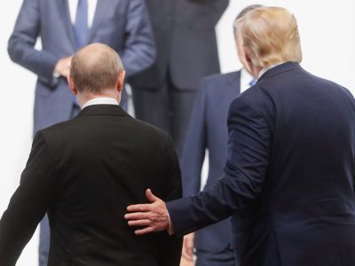 Владимир Путин и Дональд Трамп. Фото: Михаил Метцель / ТАСС