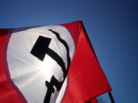 Знамя НБП. Фото: karelia.nb-info.org (с)