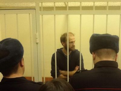 Синяков в суде. Фото: Наталья Зотова/Новая газета