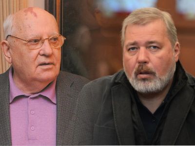 Михаил Горбачев и Дмитрий Муратов. Фото: sobesednik.ru