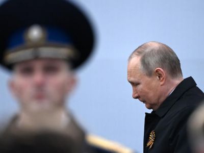 Путин 9 мая. Фото: bbc.com