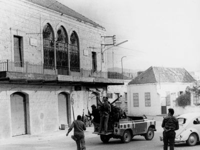 Палестинские оккупанты в городе Дамур (Ливан), янв. 1976. Фото: truthandreconciliationlebanon.org