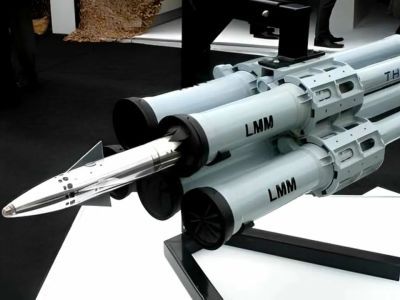 Мини-ракета Thales. Фото: YouTube Мини-ракета Thales. Фото: YouTube